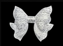 Brooch 18K White Gold Diamond