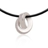 Rhodium Plated Silver Pendant